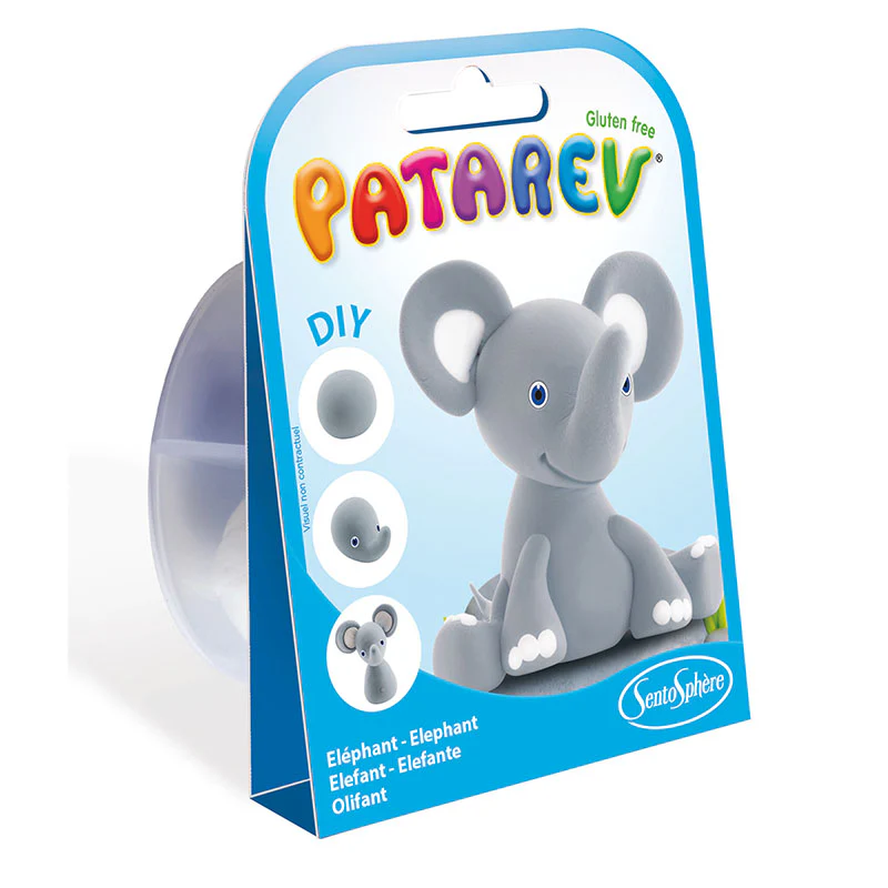 Air Drying Clay Mini Kit - Elephant - Image 2