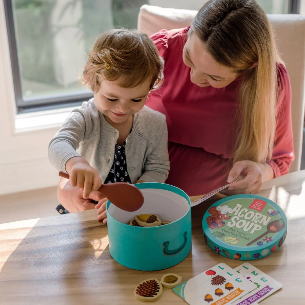 Peaceable Kingdom Acorn Soup Toddler Cooperative Game - Image 2