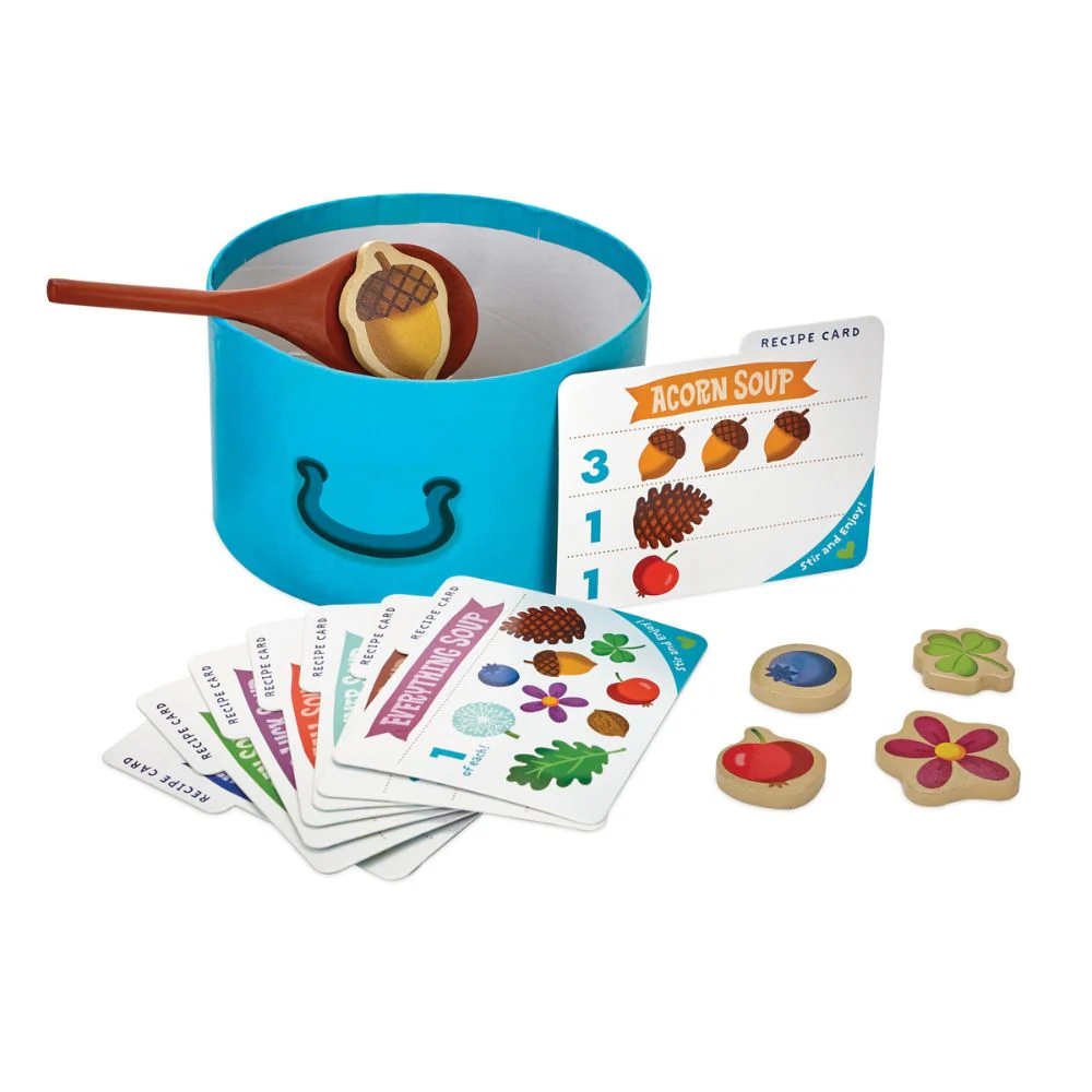 Peaceable Kingdom Acorn Soup Toddler Cooperative Game - Image 3