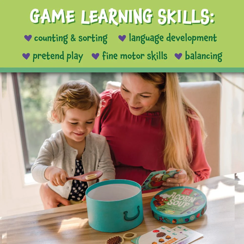 Peaceable Kingdom Acorn Soup Toddler Cooperative Game - Image 6