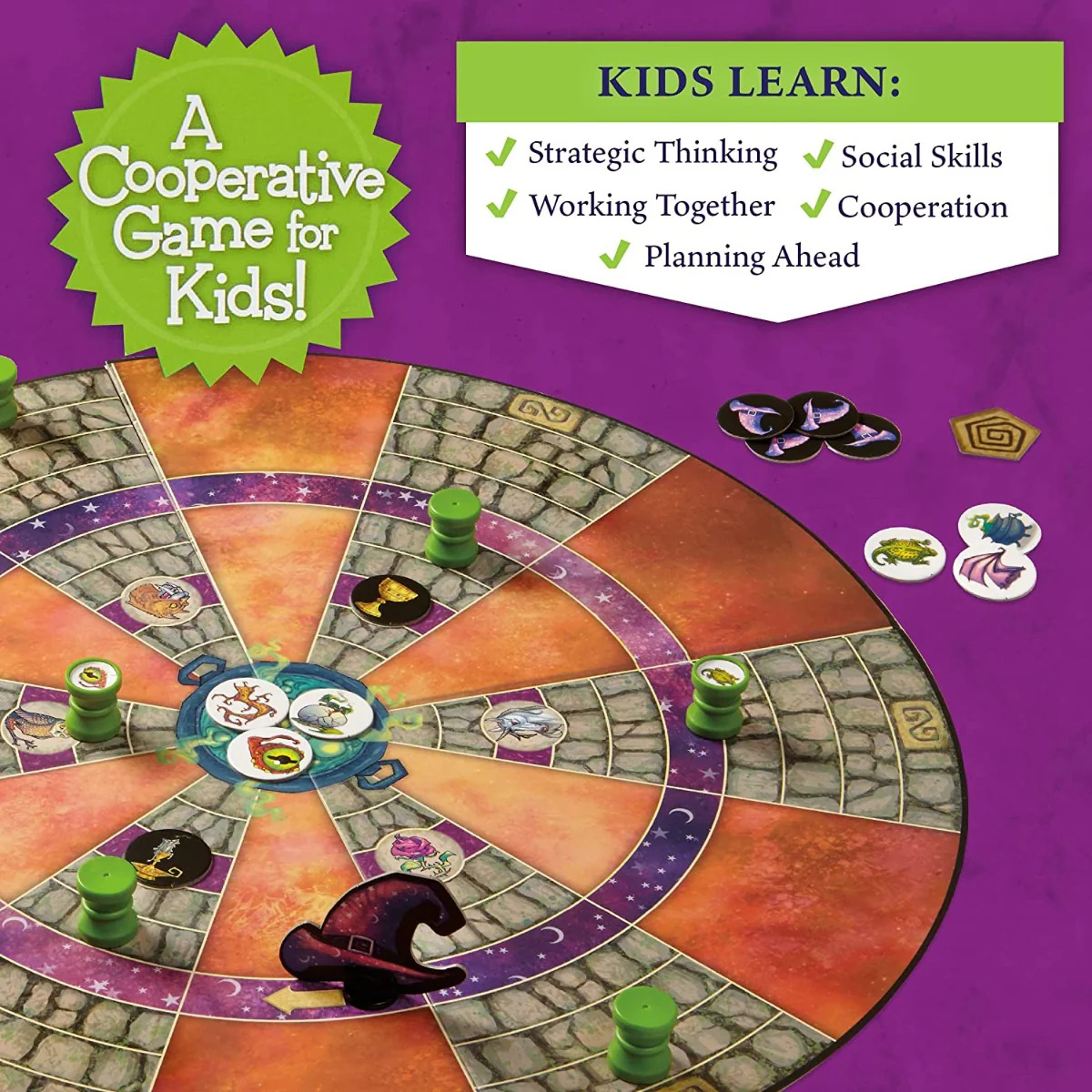 Peaceable Kingdom - Cauldron Quest Cooperative Game - Image 4