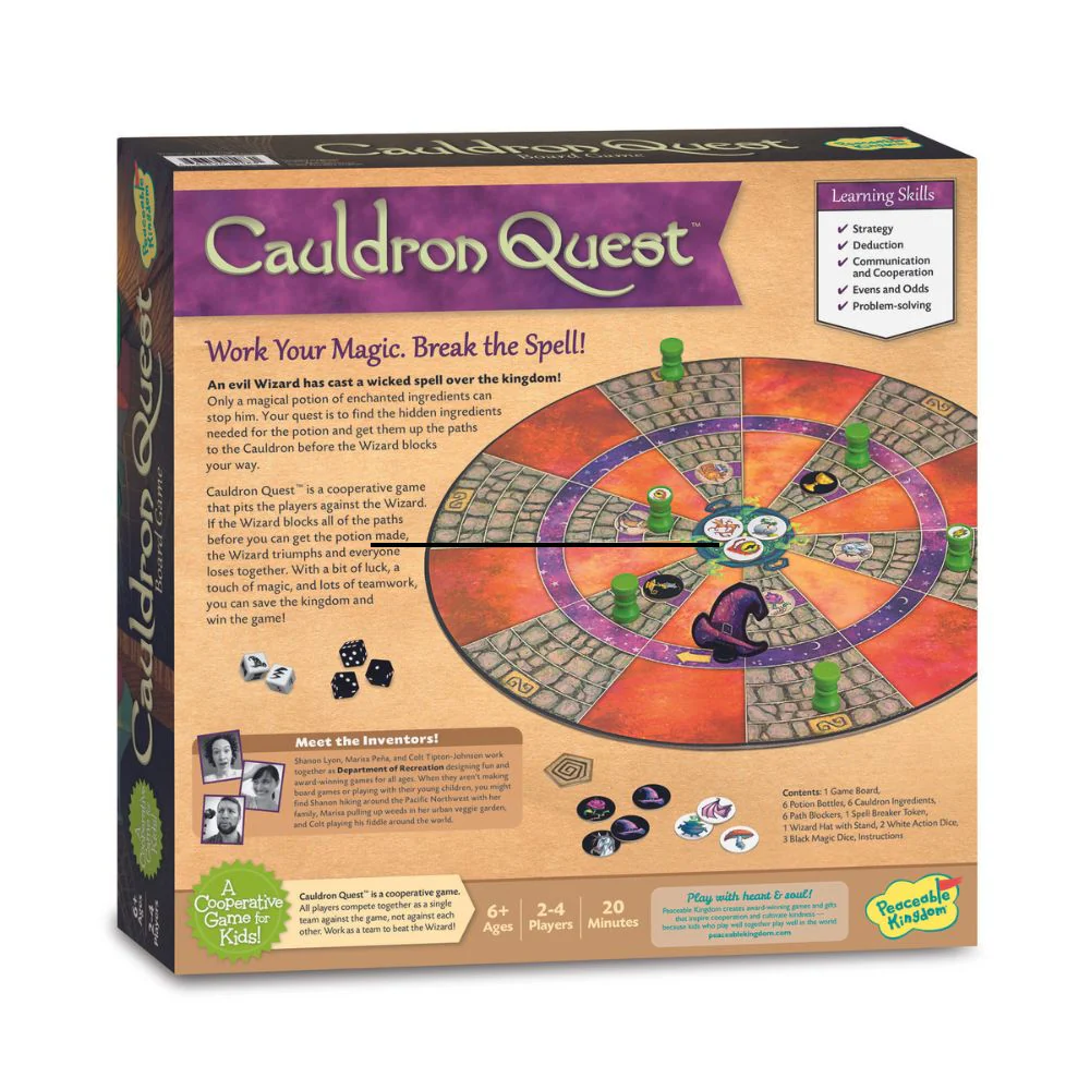 Peaceable Kingdom - Cauldron Quest Cooperative Game - Image 8