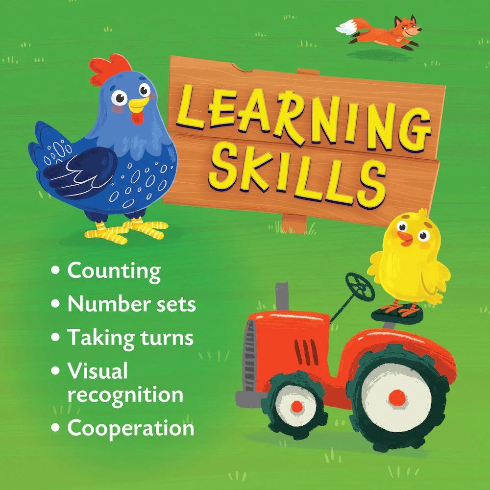 Peaceable Kingdom - Count Your Chickens Cooperative Game - Image 8