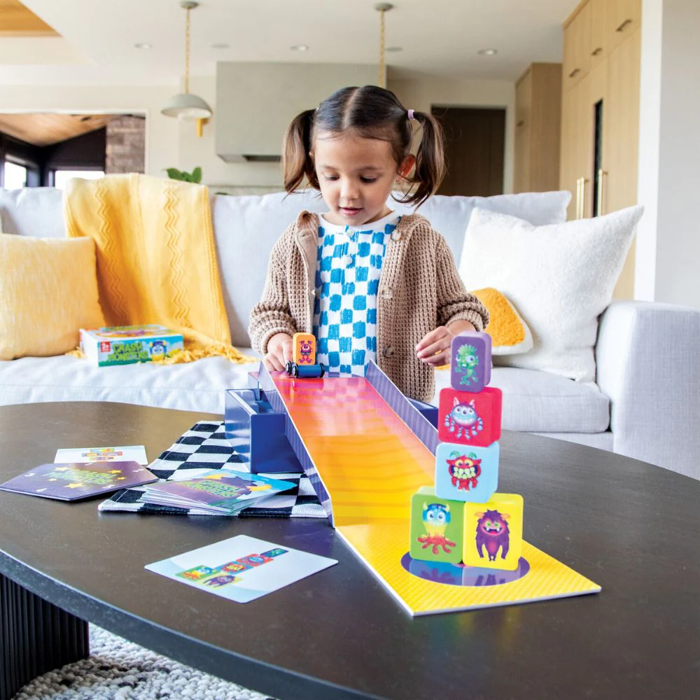Peaceable Kingdom Crash Monsters - The Stack, Skate and Crash Game! - Image 3
