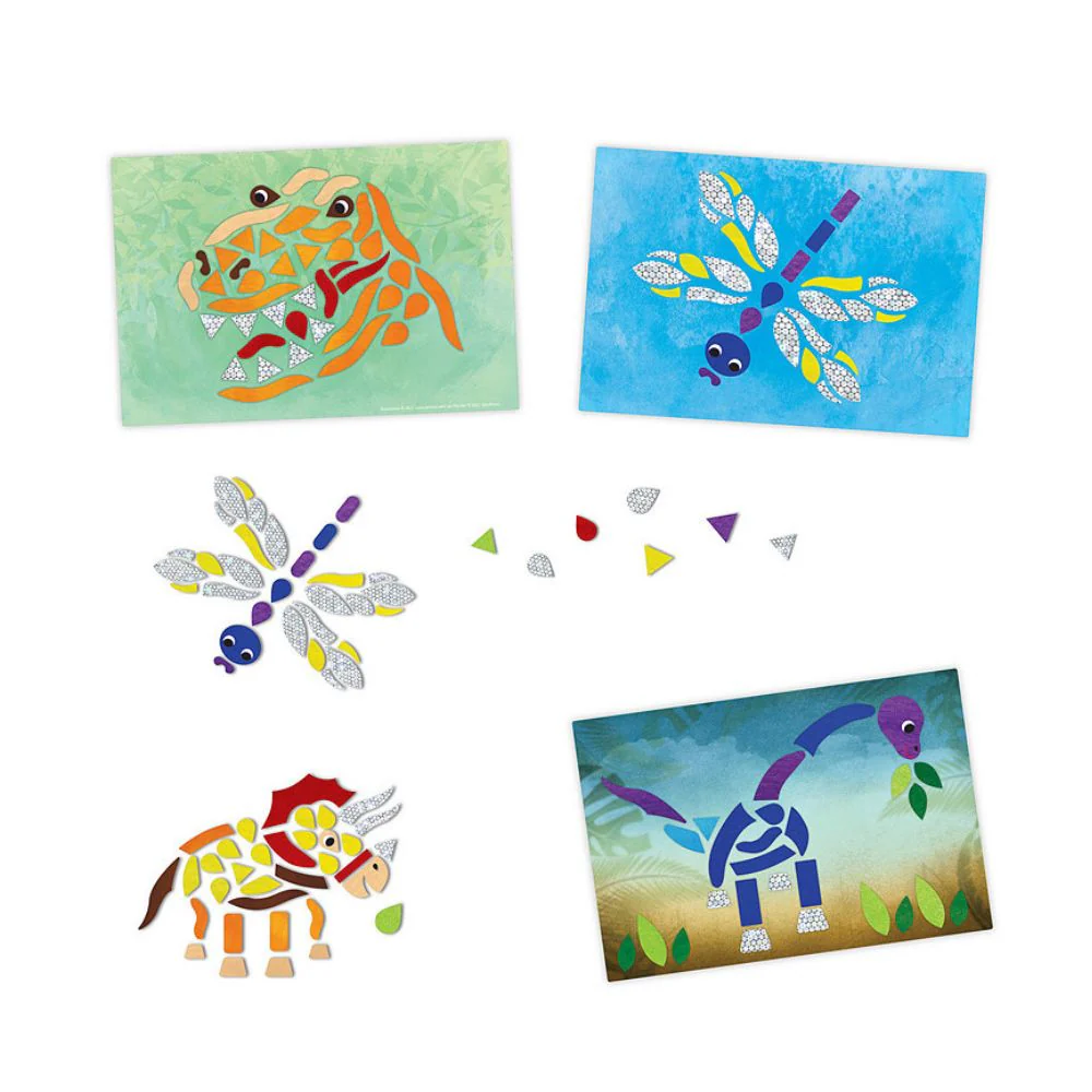 Peaceable Kingdom - Dinosaur Escape Shiny Magnetic Mosaics - Image 5