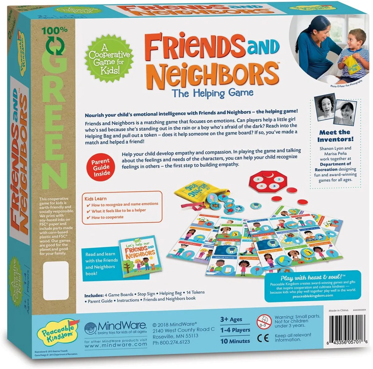 Peaceable Kingdom - Friends & Neighbours Game - Image 3