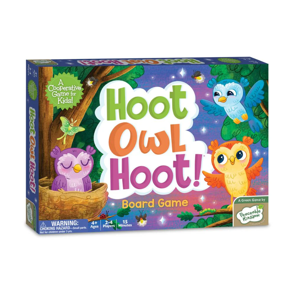 Peaceable Kingdom - Hoot Owl Hoot Cooperative Game - Image 7