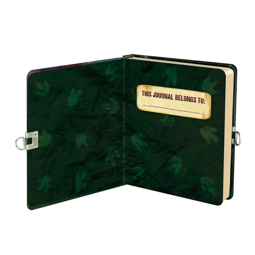 Peaceable Kingdom - Lock & Key Diary - Dinosaur Glow in the Dark - Image 3