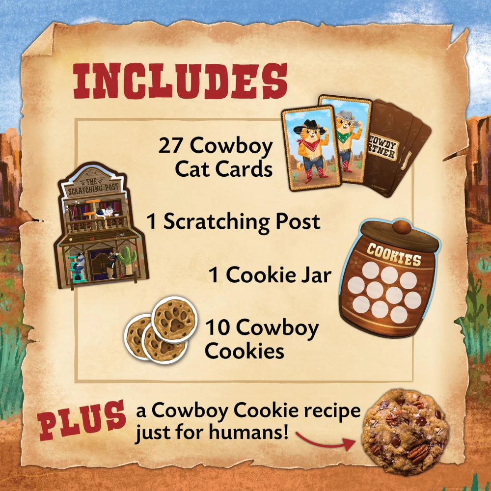 Peaceable Kingdom Meowdy Partner - The Cowboy Matching Game - Image 5