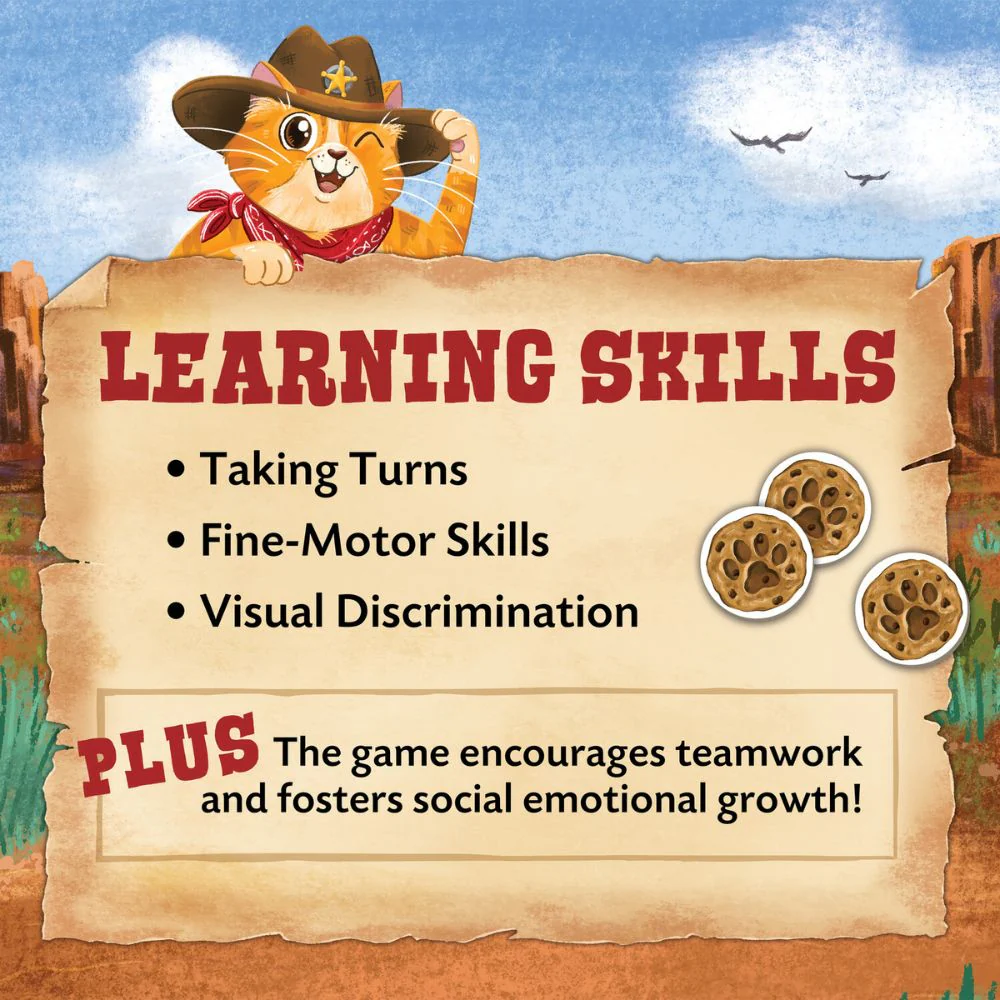 Peaceable Kingdom Meowdy Partner - The Cowboy Matching Game - Image 7