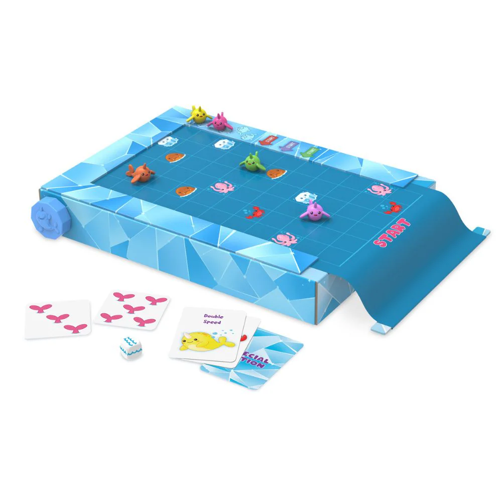Peaceable Kingdom Narwhal Waterfall Cooperative Game for Kids - Image 3
