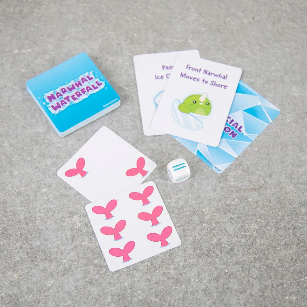 Peaceable Kingdom Narwhal Waterfall Cooperative Game for Kids - Image 5