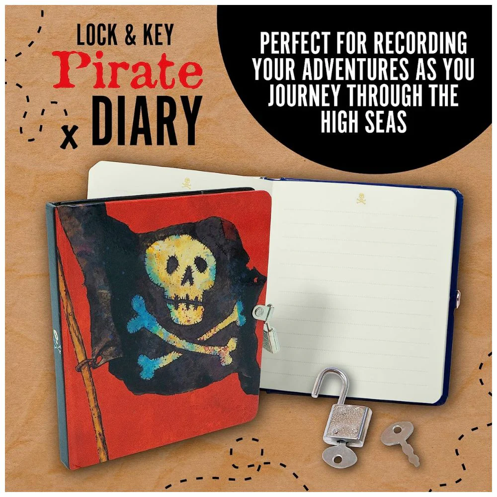 Peaceable Kingdom - Pirates Lock and Key Diary - Image 2