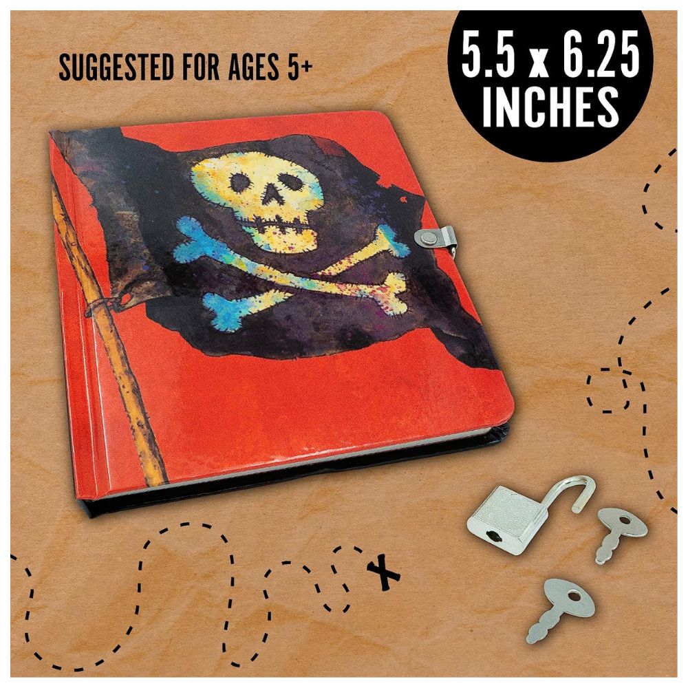 Peaceable Kingdom - Pirates Lock and Key Diary - Image 5