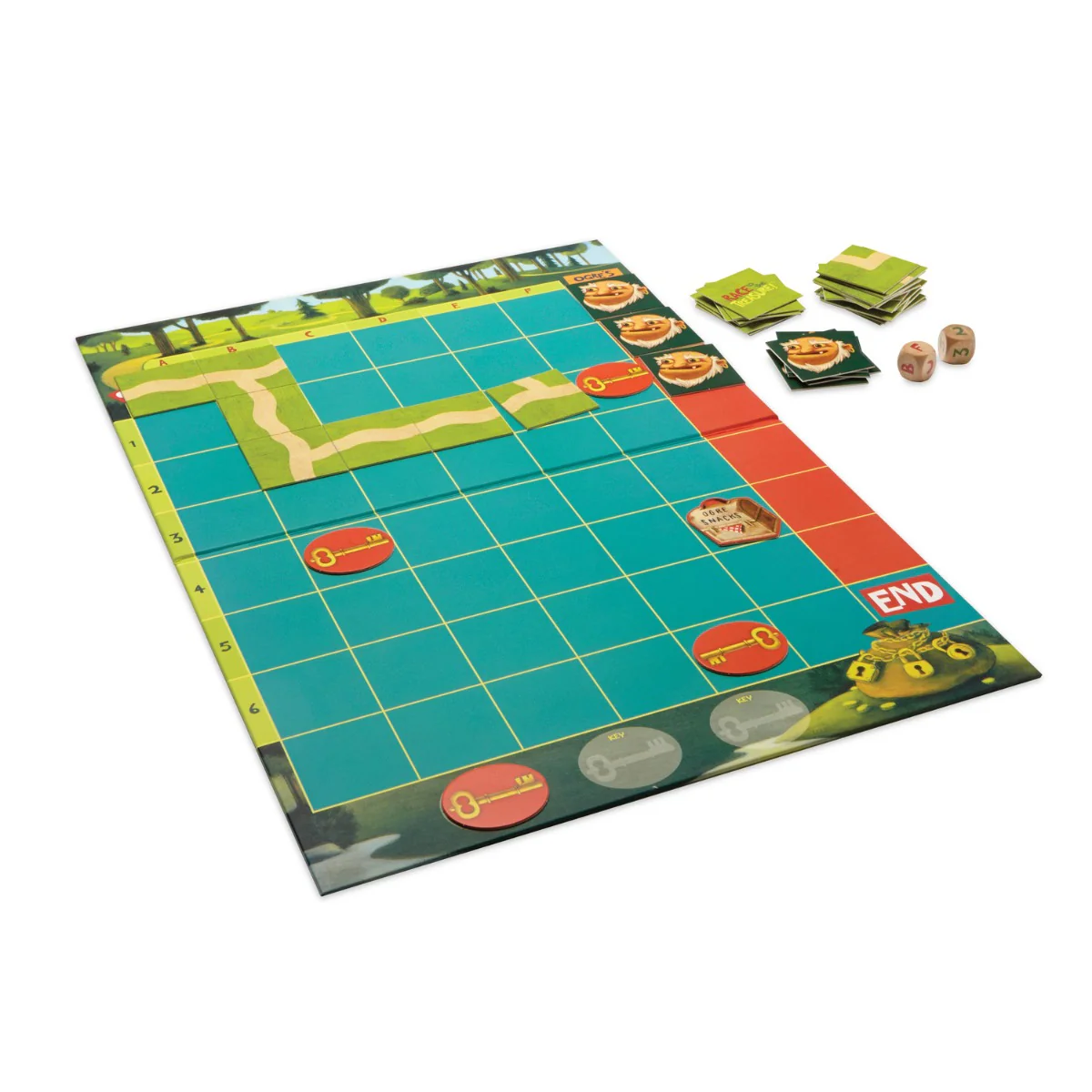 Peaceable Kingdom - Race to the Treasure Cooperative Game - Image 4