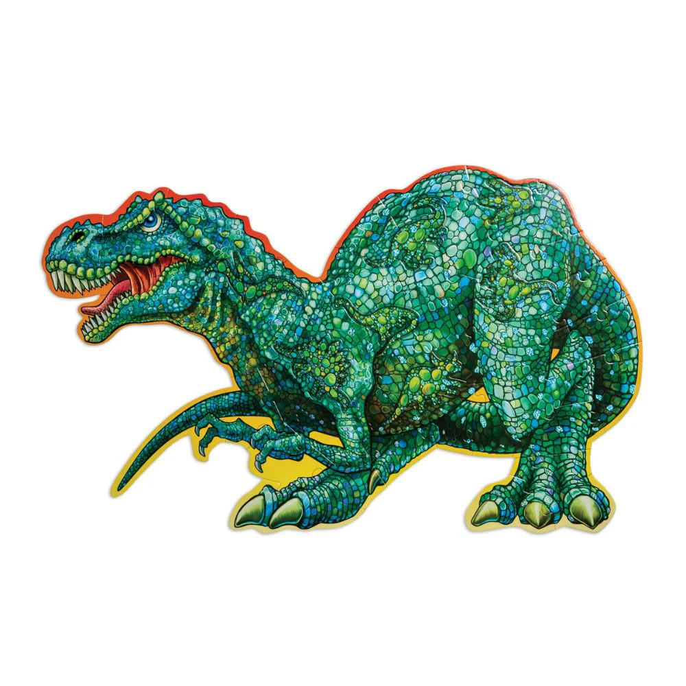 Peaceable Kingdom - Shiny Dinosaur Floor Puzzle - Image 3