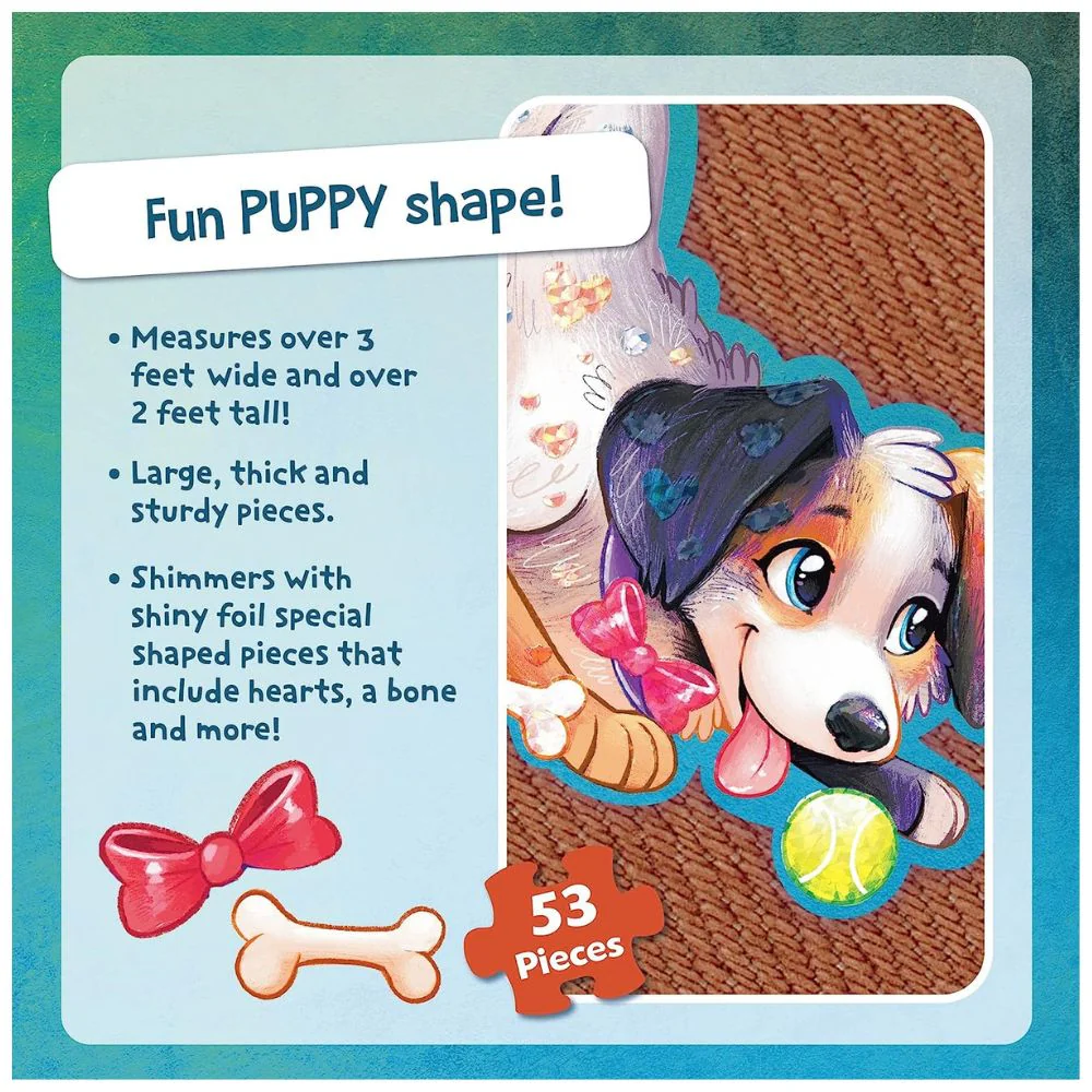Peaceable Kingdom - Shiny Puppy Floor Puzzle - Image 4