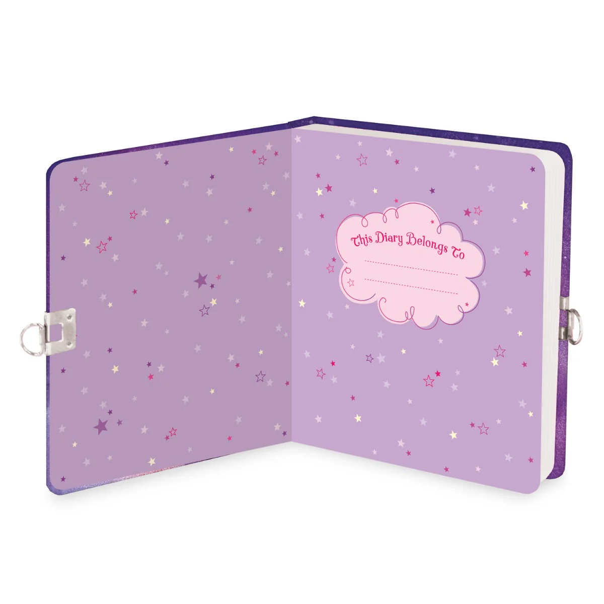 Peaceable Kingdom - Unicorn Lock and Key Diary With Invisible Pen - Image 2