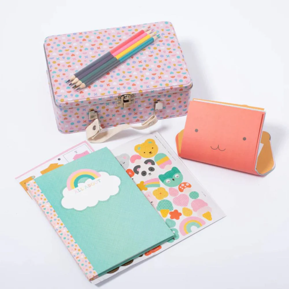 Petit Collage Animal Pals Stationery Set - Image 3