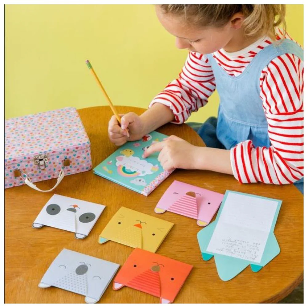 Petit Collage Animal Pals Stationery Set - Image 4