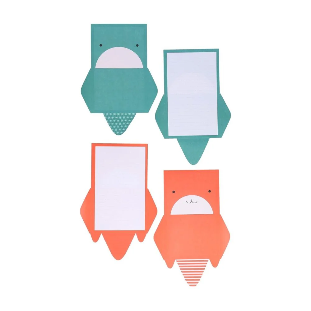 Petit Collage Festive Animal Pals Stationery Set - Image 6