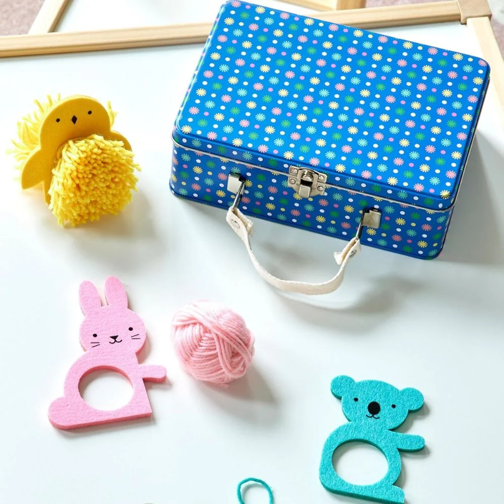 Petit Collage Make Your Own Pompom Friends Kit - Image 2