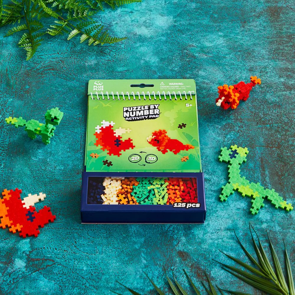 Plus Plus Activity Pad - Dino - Image 4
