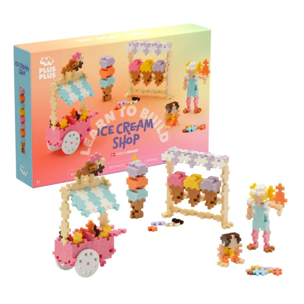Plus Plus Learn to Build - Ice Cream Shop - Image 2