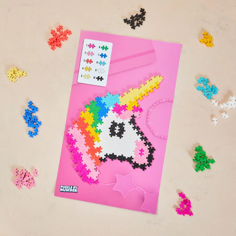 Plus Plus - Puzzle By Numbers - Unicorn - Image 7