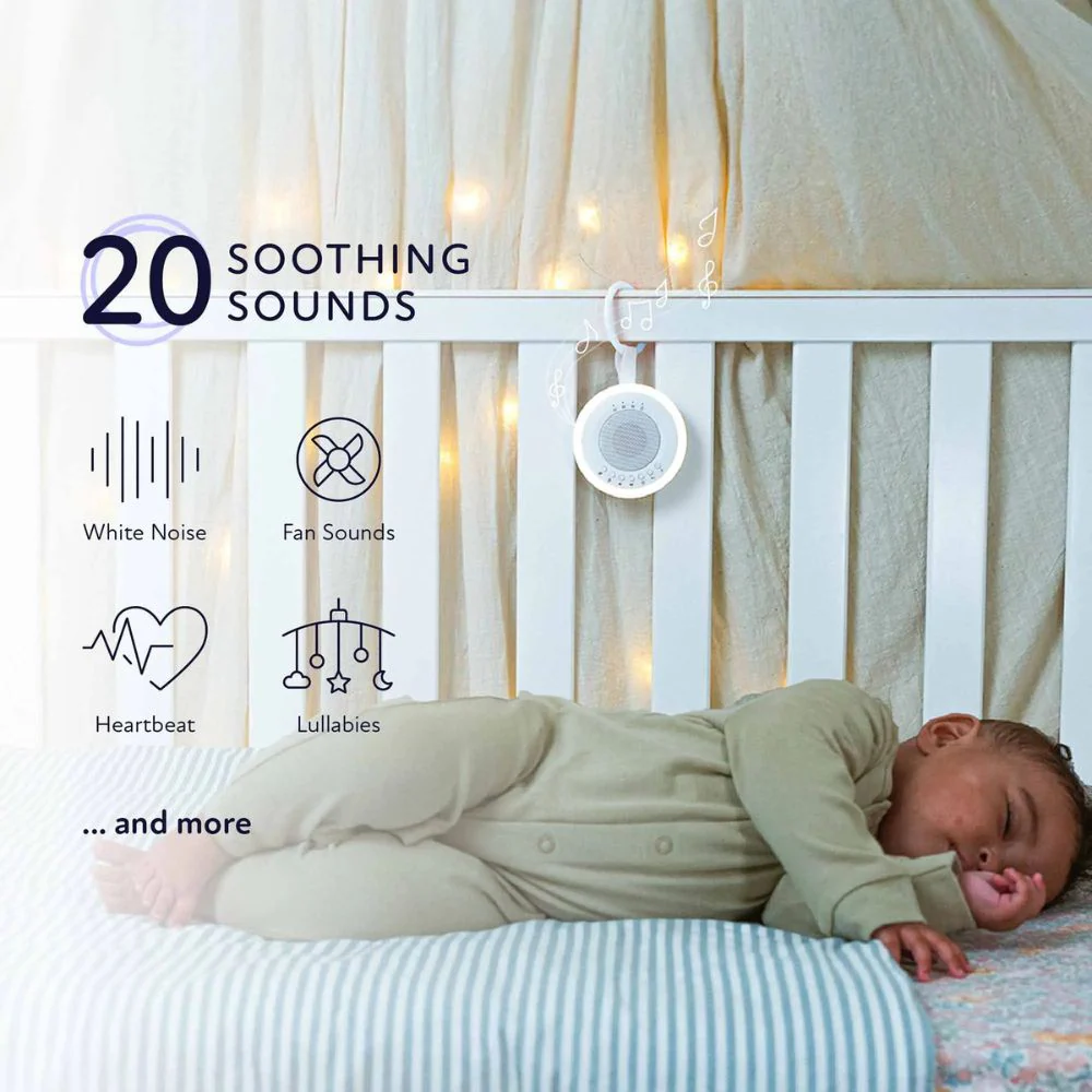 Zello Portable Nightlight & White Noise Machine Baby Sleep Aid - Image 4