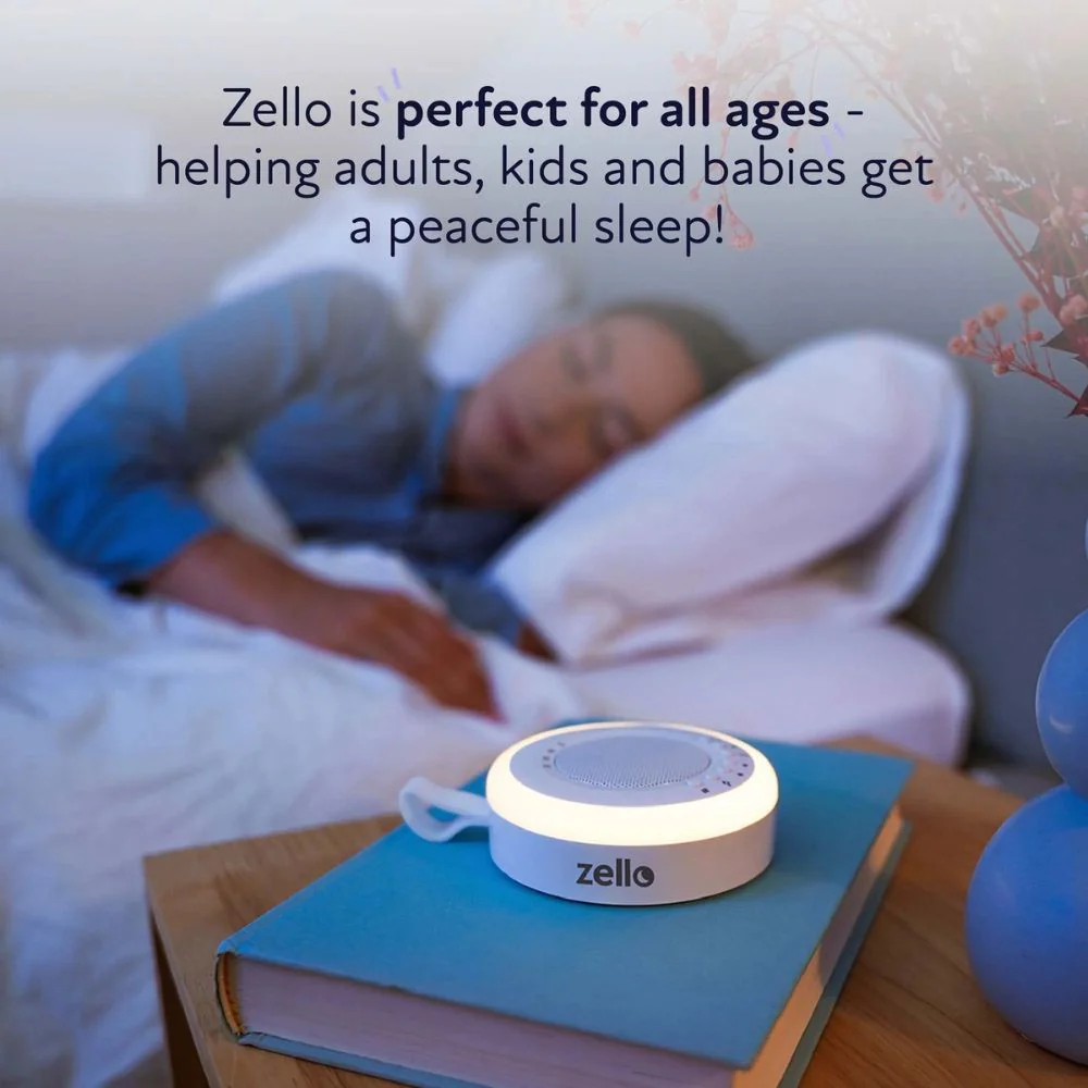Zello Portable Nightlight & White Noise Machine Baby Sleep Aid - Image 5