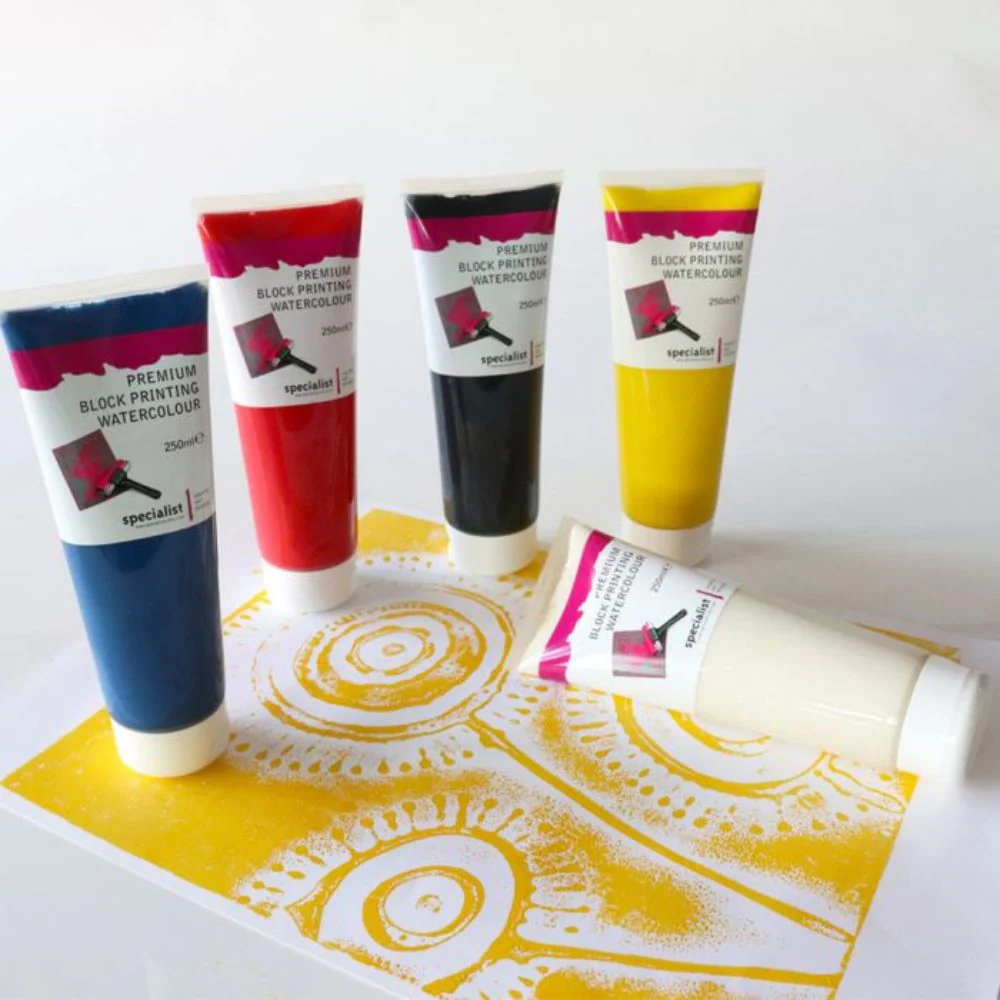 Premium Block Printing Watercolours - Image 2