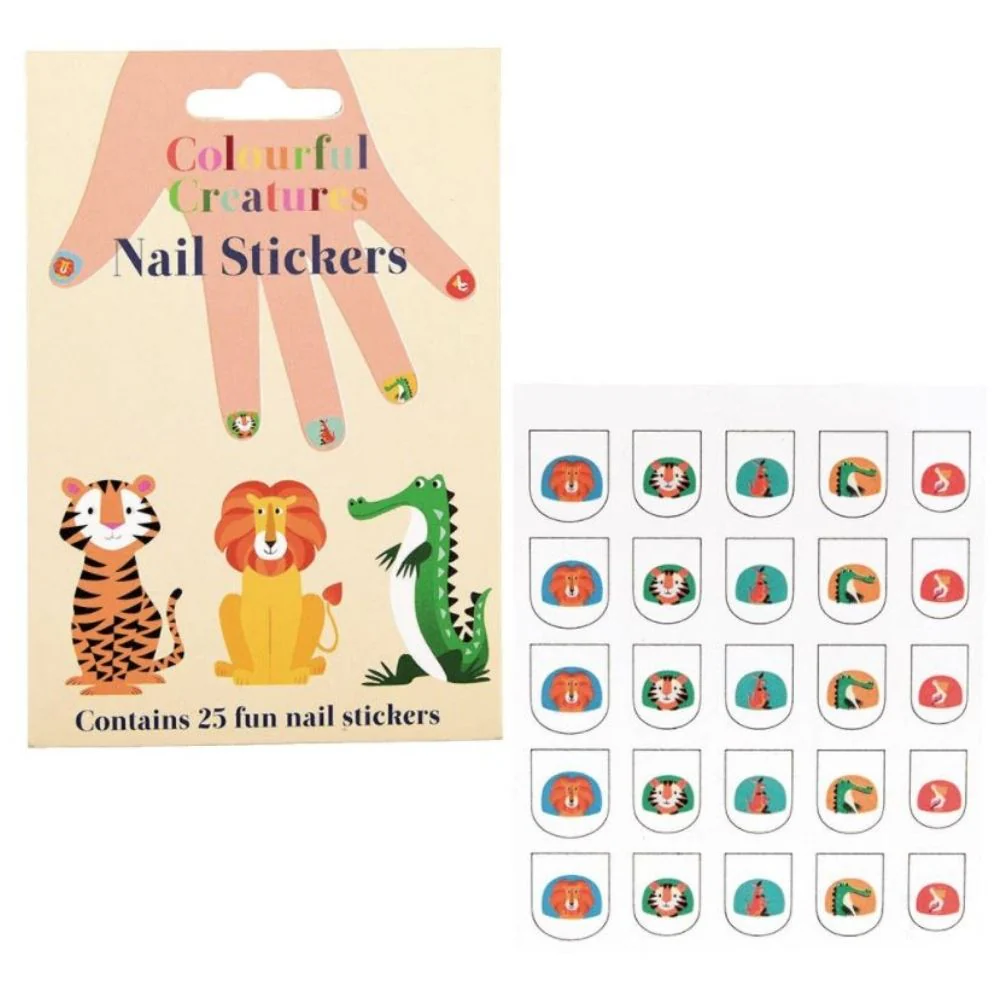 Rex London Colourful Creatures Nail Stickers - Image 2