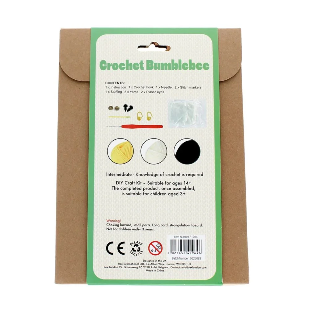 Rex London - Crochet Kit Bumblebee - Image 4