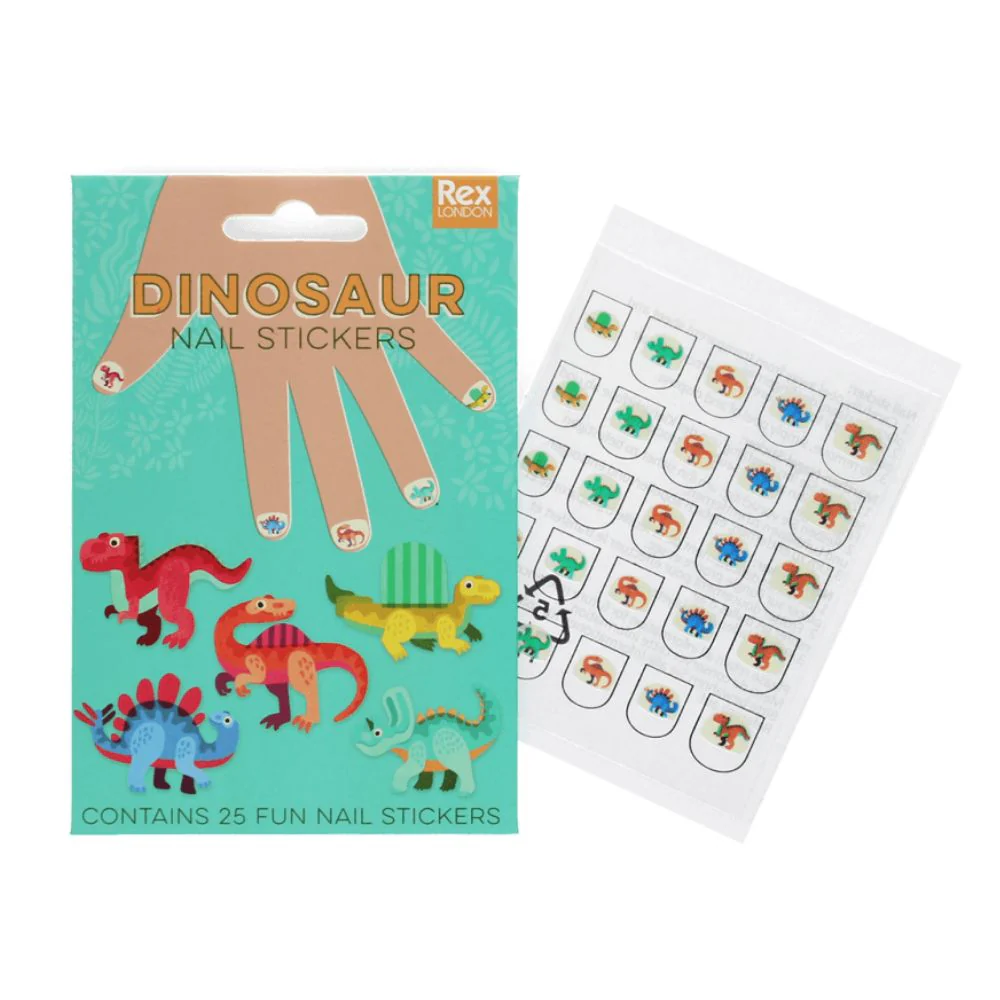 Rex London Dinosaur Nail Stickers - Image 2