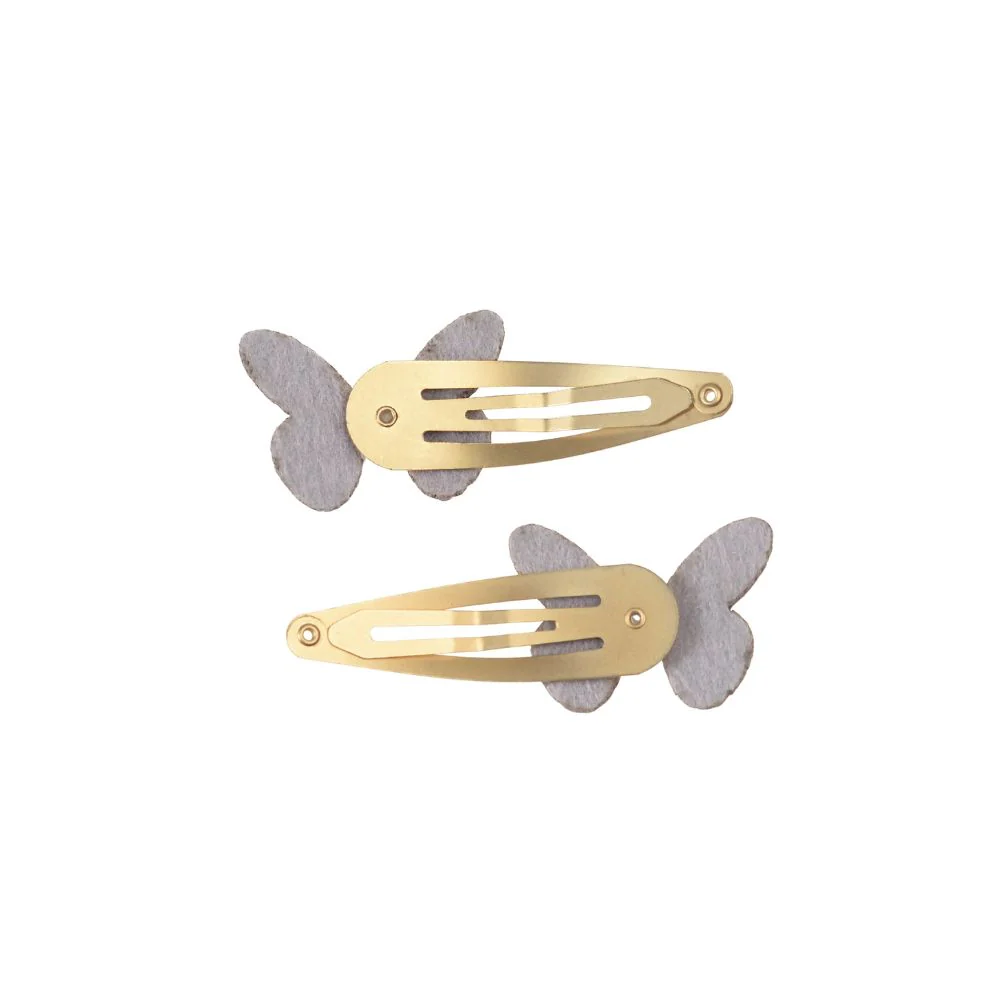 Rex London Fairies In The Garden Glitter Butterfly Hair Clips - Image 4