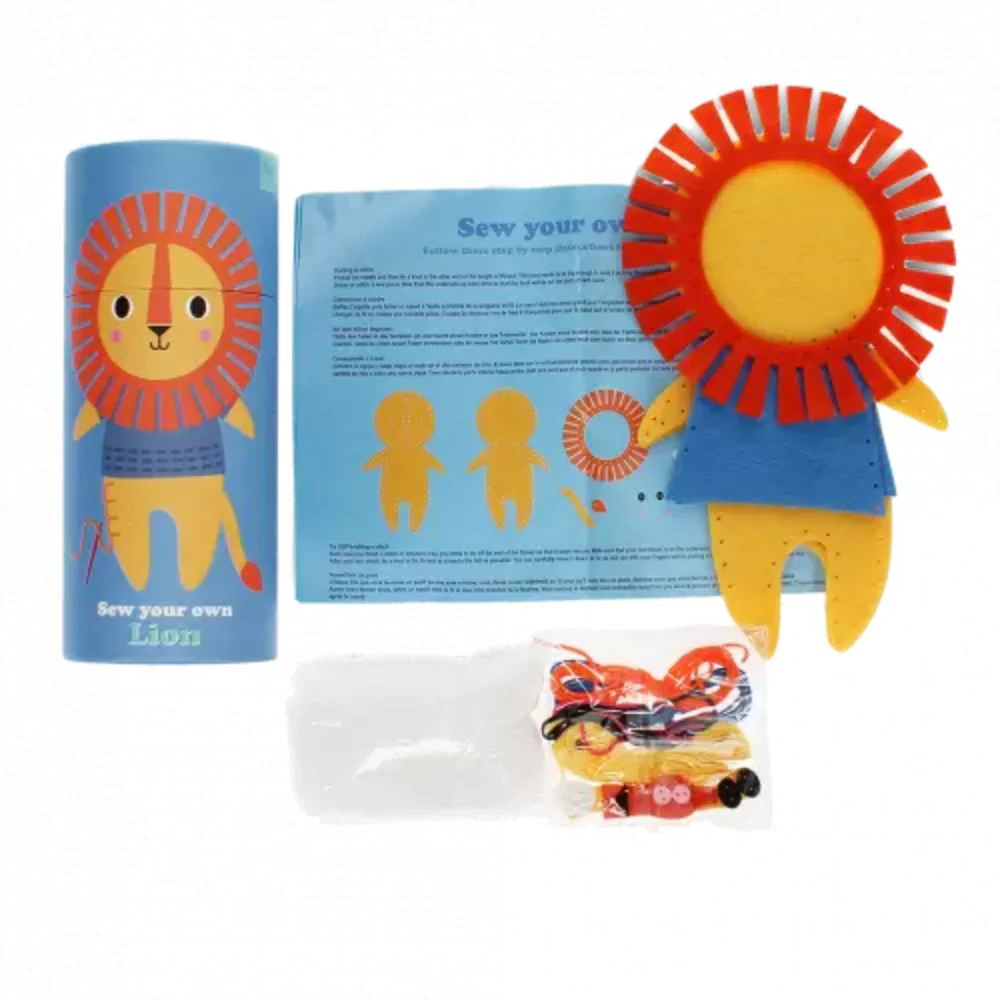 Rex London Sew Your Own Lion - Image 4