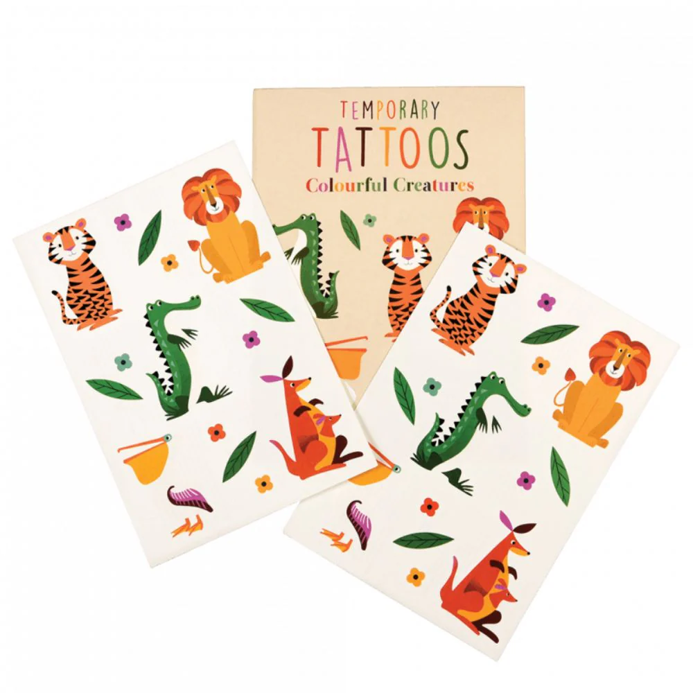 Rex London Colourful Creatures Temporary Tattoos - Image 2