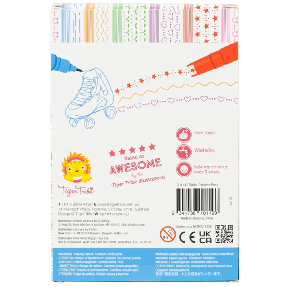 Tiger Tribe - Roller Pattern Pens - Image 6