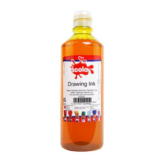 Scola Drawing Ink 600ml - Various Colours - Image 10