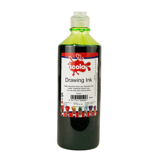 Scola Drawing Ink 600ml - Various Colours - Image 3