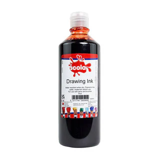 Scola Drawing Ink 600ml - Various Colours - Image 4