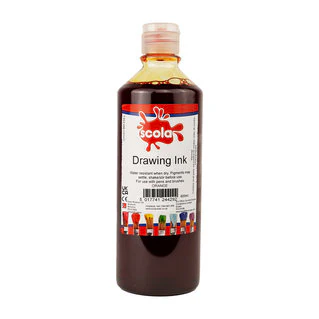 Scola Drawing Ink 600ml - Various Colours - Image 7