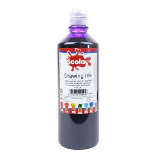 Scola Drawing Ink 600ml - Various Colours - Image 8