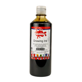 Scola Drawing Ink 600ml - Various Colours - Image 9
