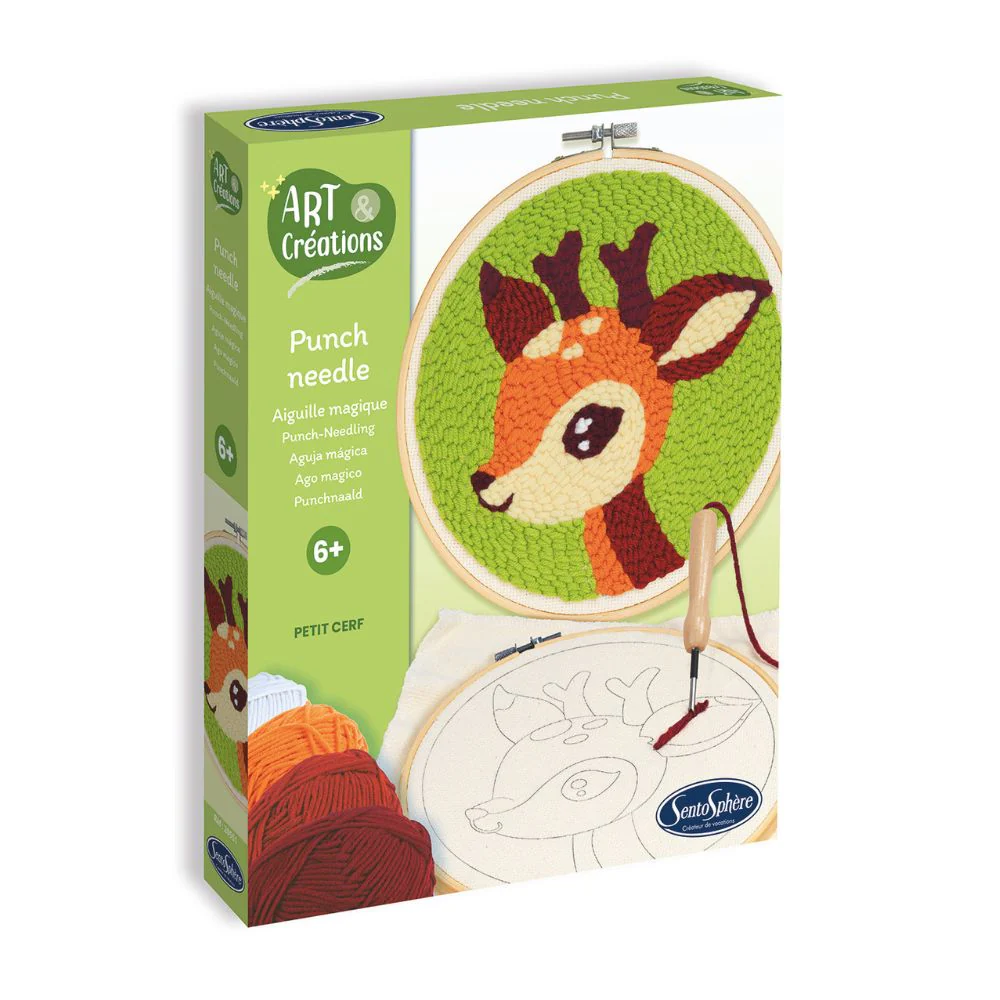 Sentosphere Art Creations Punch Needle Little Deer - Image 2