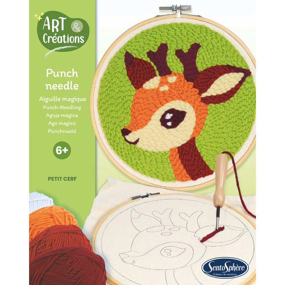 Sentosphere Art Creations Punch Needle Little Deer - Image 3