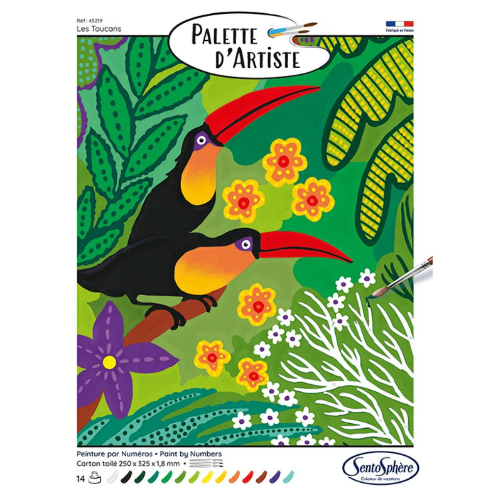 Sentosphere Artist's Palette - Toucans - Image 3