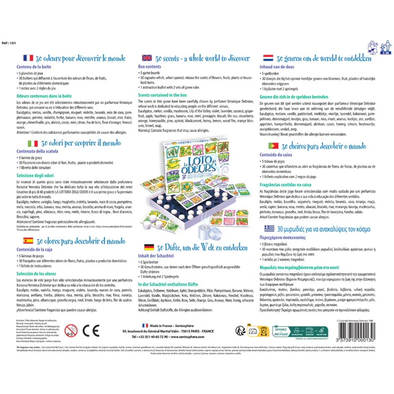 Sentosphere Le Loto des Odeurs (Follow Your Nose) Game - Image 7