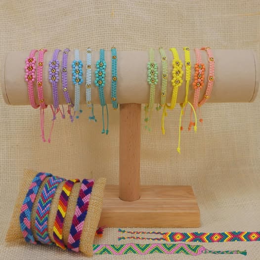 Make Your Own Macrame Bracelets Kit - Gifts For 8 yrs + - Image 2